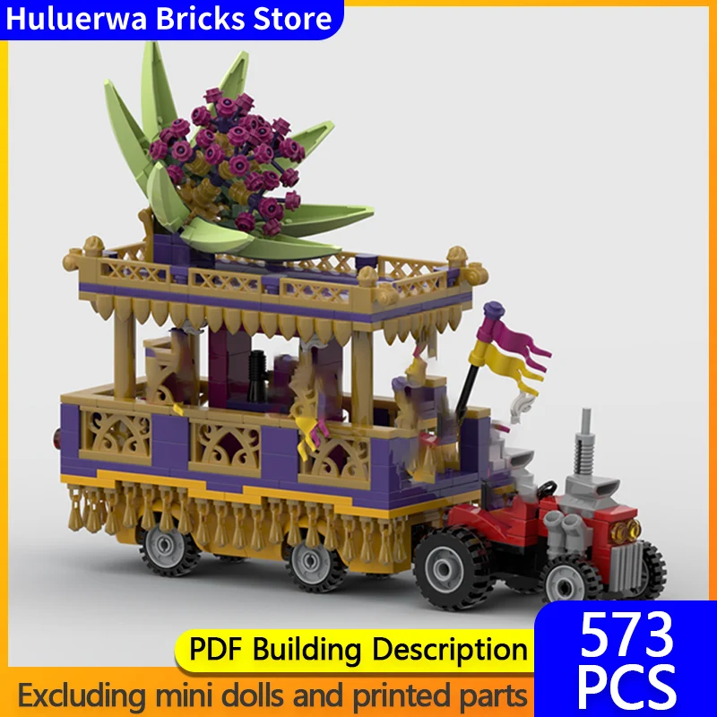 

Speed Hypercar Model MOC Building Bricks Mardi Gras Parade Wagon Modular Technology Gifts Holiday Assemble Children Toys Suit