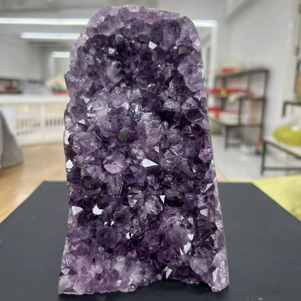 3620g 19cm Natural Uruguay Dream Amethyst Calcite Quartz Crystal