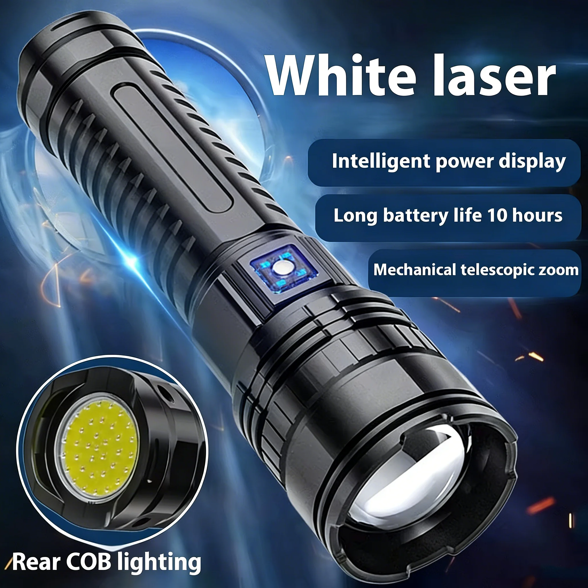 strong-light-flashlight-handheld-electronic-display-with-telescopic-zoom-outdoor-portable-long-battery-life
