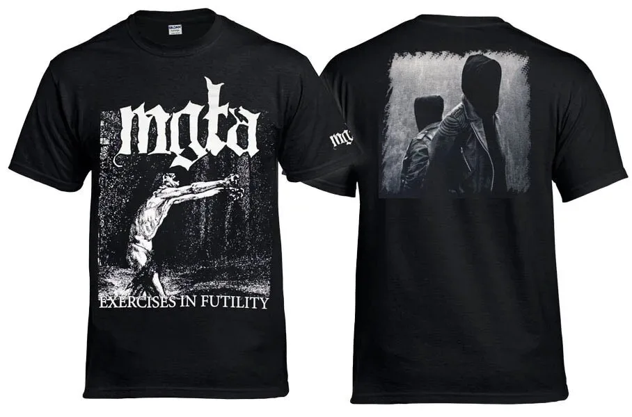 Mgla Exercises In Futility Black T Shirt