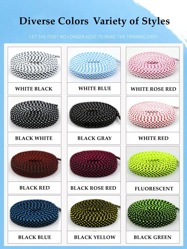 1Pair Flat Twocolor Shoelaces for Sneakers Polyester Checkered Double Layer Hollow Laces for Shoes AF1/AJ Sports Tennis Shoelace