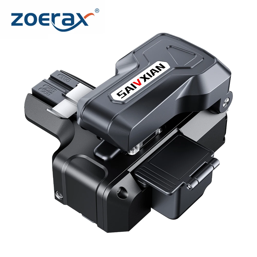 ZoeRax NEW One Step Fully Automatic High Precision High efficiency Optic Cleaver Optical Fiber Fusion Splicer Cutting Knife