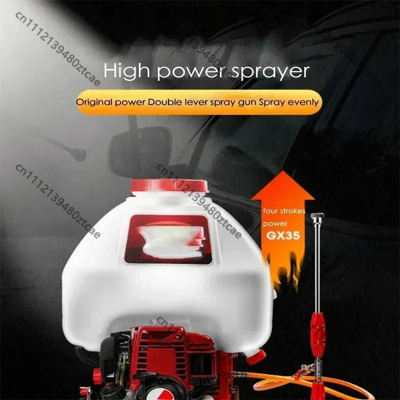 Agricultural High Pressure Sprayer Automatic Disinfection Spraying Machine Multifunctional Farm Pesticide Sprayer Garden Orchard