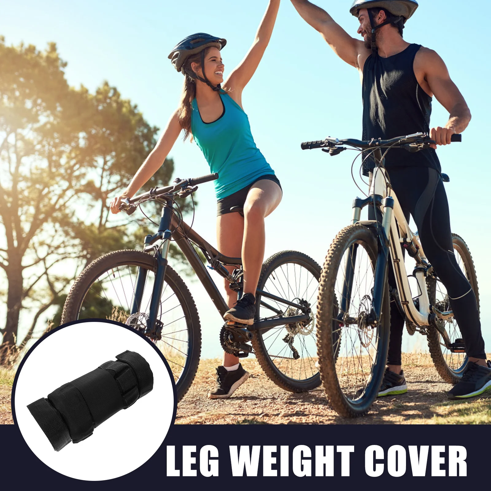 

2Pcs Ankle Weight Cover Breathable Reusable Adjustable Leg Weights for Men Running Walking Training Gym Fitness Exercise