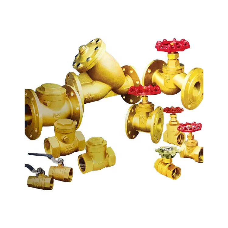 Good Quality Brass Inline Check Valve Hot Forging Valve Body Ball Valve Parts