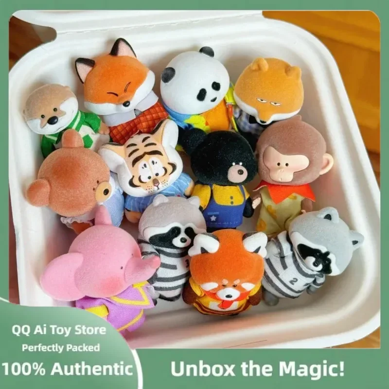 

Genuine Little Tiger Forest Neighbor Series Blind Box Lovely Cartoon Anime Figure Decoration Model Toy Mystery Box Figure Gifts