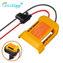 Convertidor adaptador de batería externa para DEWALT, batería de 18V/20V/54V, caja de herramientas eléctricas DIY, kit de accesorios de enchufe mod, extensión eléctrica