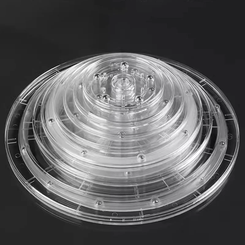 Turntable Acrylic 360 Rotating Display Stand Transparent Round Base Lazy Susan Jewelry Decor Swivel Plates Furniture Hardware