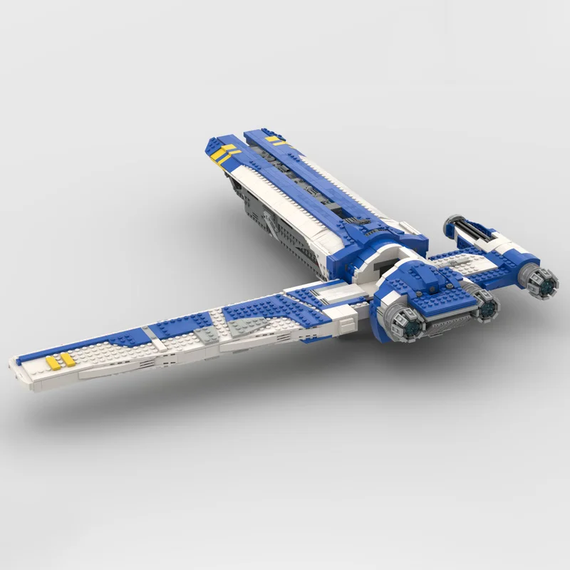 

MOC building block toy space warship model creative assembly toy set as a holiday gift suitable for all enthusiasts