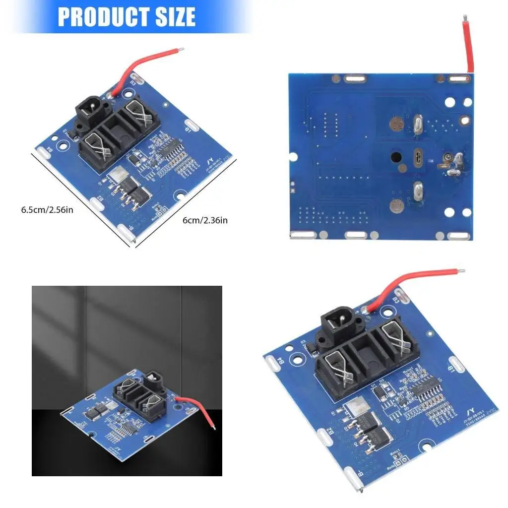 

Y1UD 21V Lithium Battery Pack Protective Circuit Board Module For Power Tool Battery Charging Protective Board Accessories