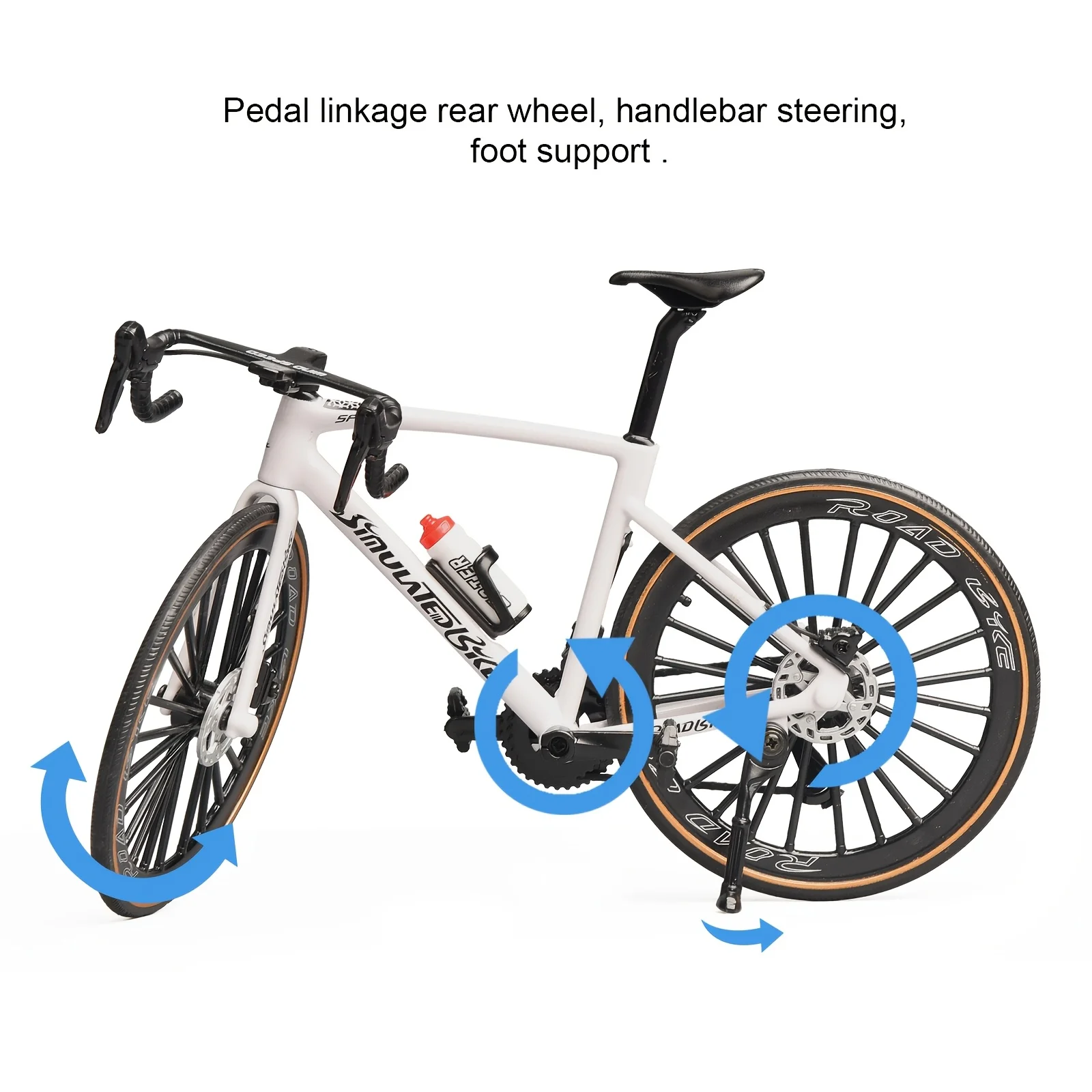 Modèle de vélo en alliage-jouets pour enfants adultes de vélo de route et de montagne, excellent cadeau de Pâques pour les amateurs de cyclisme, cadeau d'anniversaire Surprise