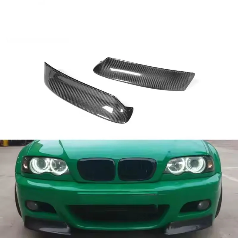 

Carbon fiber front bumper divert lip bezel for BMW 3 Series E46 M3 1999-2006