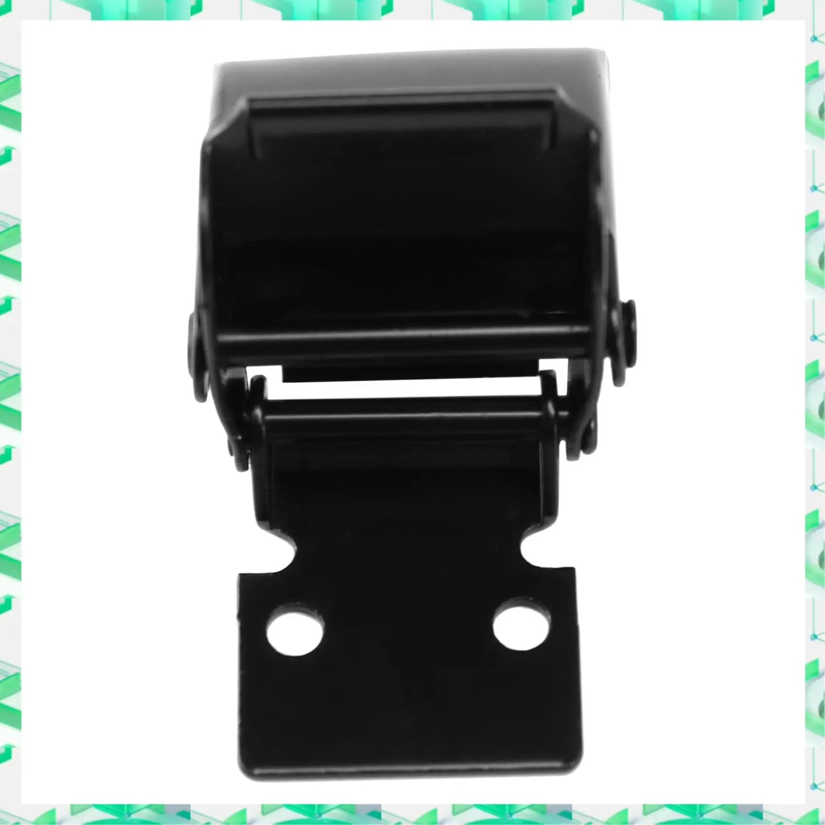 FIZP 4 Pcs A27 Black Concealed Toggle Loaded Latch Catch Clamp For Case, Toolbox,Cleaner,Cabinet Boxes