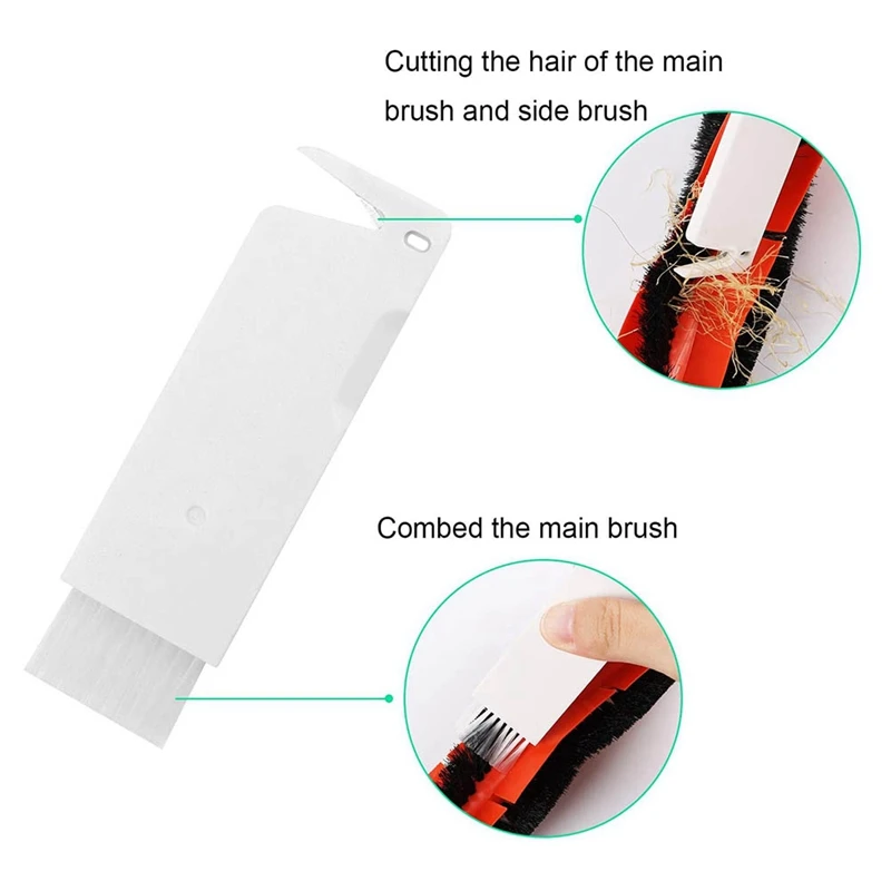 사이드 브러시 롤 브러시 HEPA 필터, 샤오미 로보락 로봇 S6 S5 MAX S60 S65 진공 청소기에 적합, 예비 부품 키트