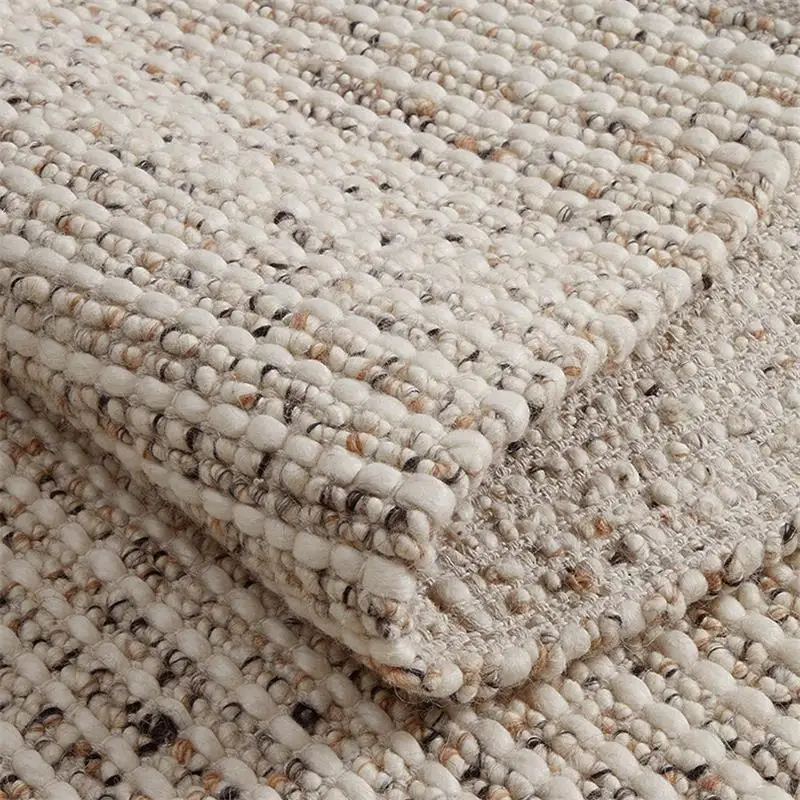 Indian Hand Woven Carpet For Living Room Home Wool Blend Rugs For Bedroom Luxury Villa Floor Mat No Glue Sofa Table Area Rug