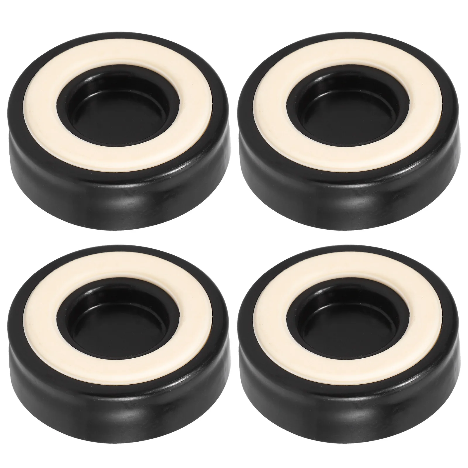 4 قطعة حماة أرضية أرجل الكرسي أقدام بلاستيكية يغطي مكافحة زلة الحد من الضوضاء منصات الأثاث أقدام كرسي بلاستيكية #6