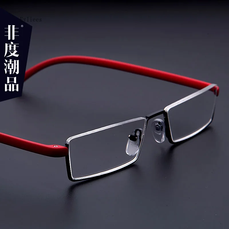 TR90 Presbyopic Glasses Man Blue Light Reading Glasses Men Metal Square Glasses For Sight Plus Lenses +1.0+4.0 очки для зрения