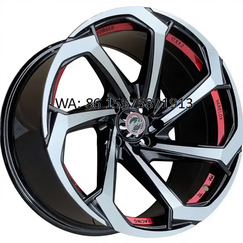 HZR New Aftermarket Forged Aluminum Alloy Multi Spoke Wheel 16x8 R16 4 Hole Silver Finish PCD114.3 ET20 for Vitz Pajero E39