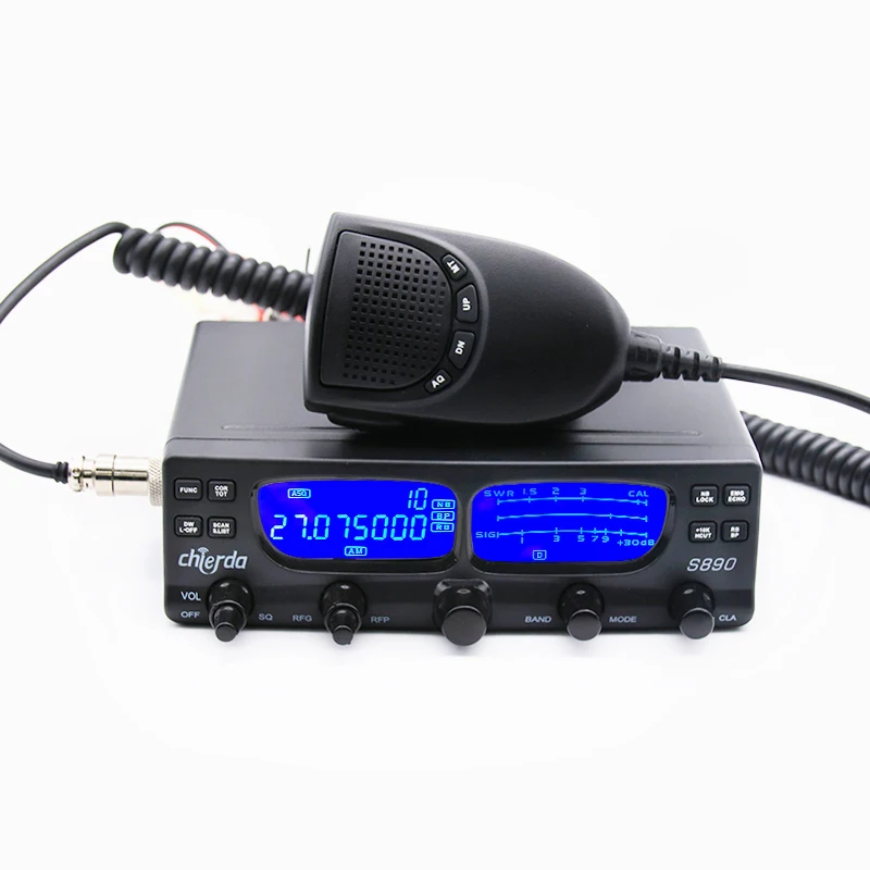 

S890 AI Noise Reduce CB AM FM SSB LSB USB PA 27mhz Car Marine mobile Radio Vehicle Walkie Talkie