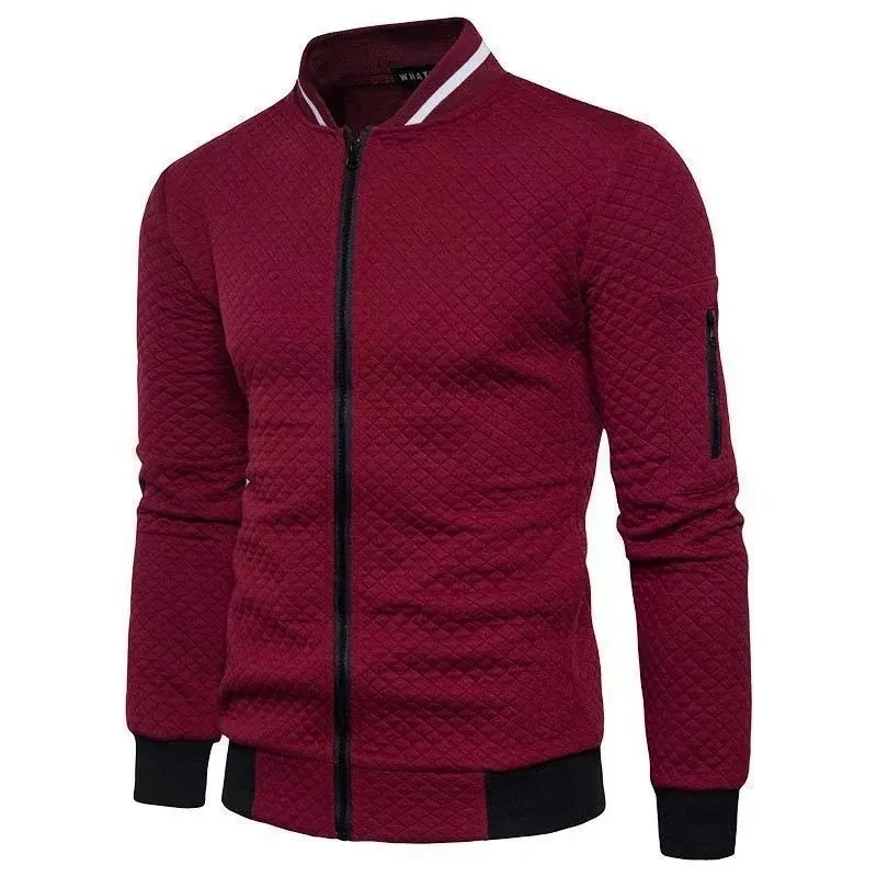 

Autumn Men's High-quality Cardigan Zipper Jacket New Luxury Fashion Casual Baseball Jacket Multifunctional Jacket Top