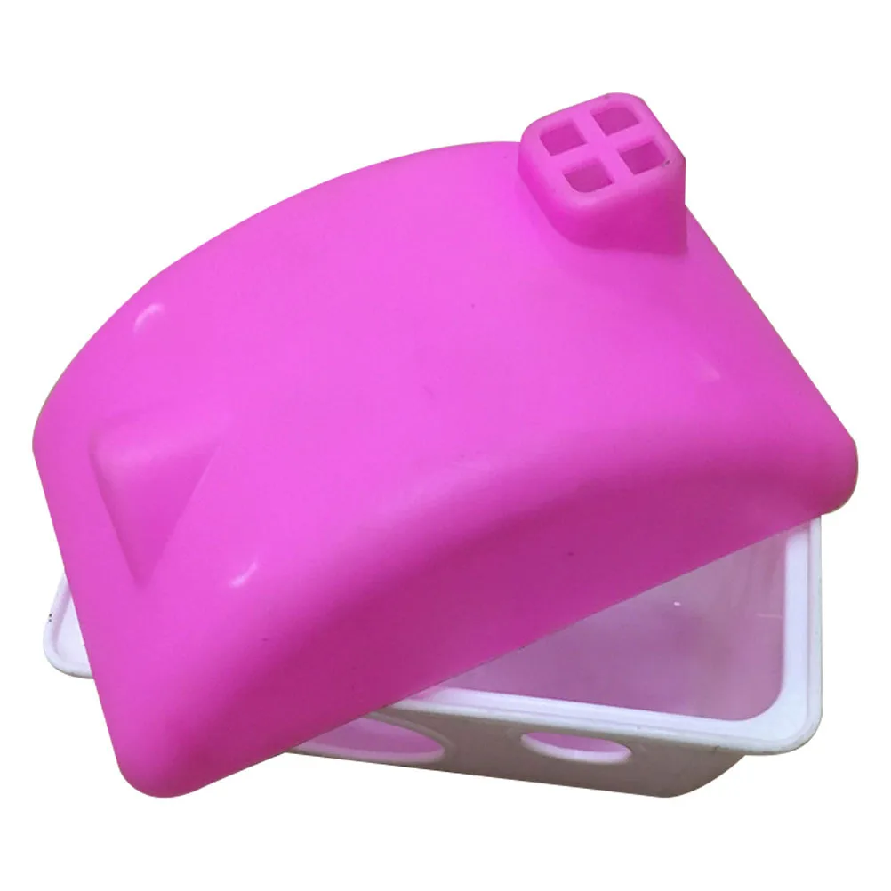 

Hamster Hideout Small Pet Sleeping Nest Cute Plastic Animal Hut For Guinea Pig Chinchilla Rat Cage Accessories