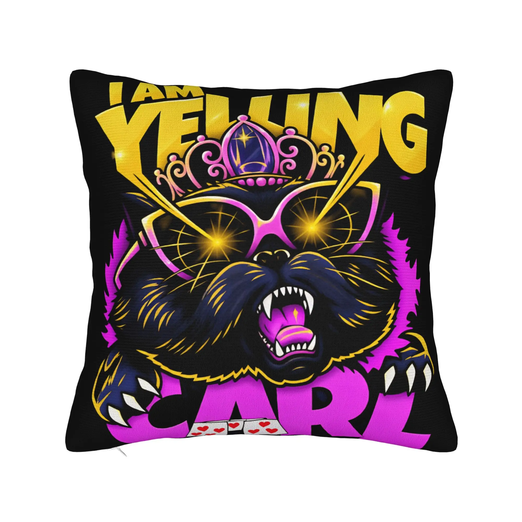 Pillow Cover Dungeon Crawler Carl  Kawaii Pillow Case For Living Room Bed Chair Pillowcases