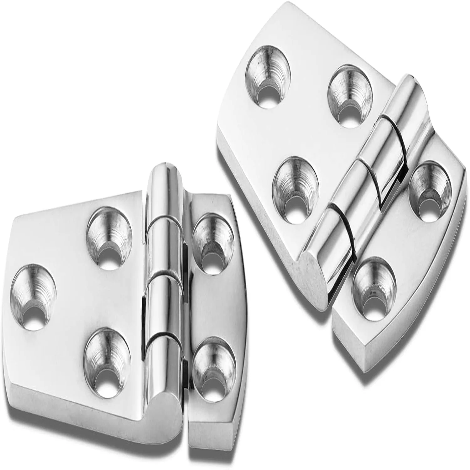 

Hardware Door Stainless Heavy Duty Boat Steel Cabinet Deck Stainless Marine Garage SUS316 1.51 inch x 2. inch 2pcs