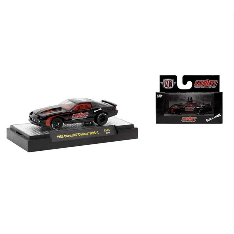 

M2 Machines 1:64 Scale Diecast Alloy 1985 Chevrolet Camaro IROC-Z Toys Cars Model Classics Adult Gifts Souvenir Static Display