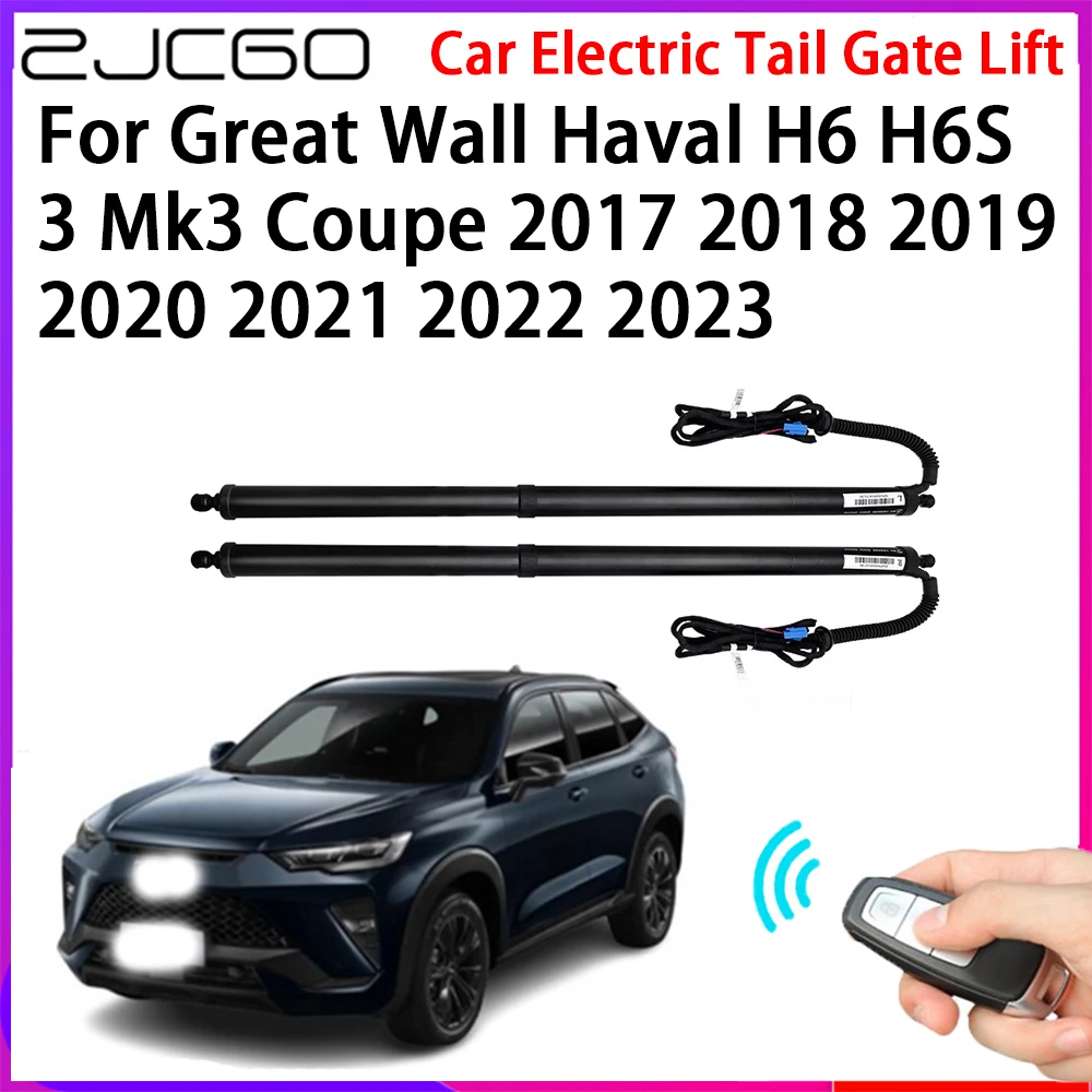 

ZJCGO Car Automatic Tailgate Lifters Electric Tail Gate Lift Assisting System for Great Wall Haval H6 H6S 3 Mk3 Coupe 2017~2023