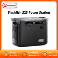 FF FlashFish S25 520Wh Power Station 2000W 1997Wh Portable Solar Generator Solar Generator LED Light 3000+ LiFePO4 Battery UPS