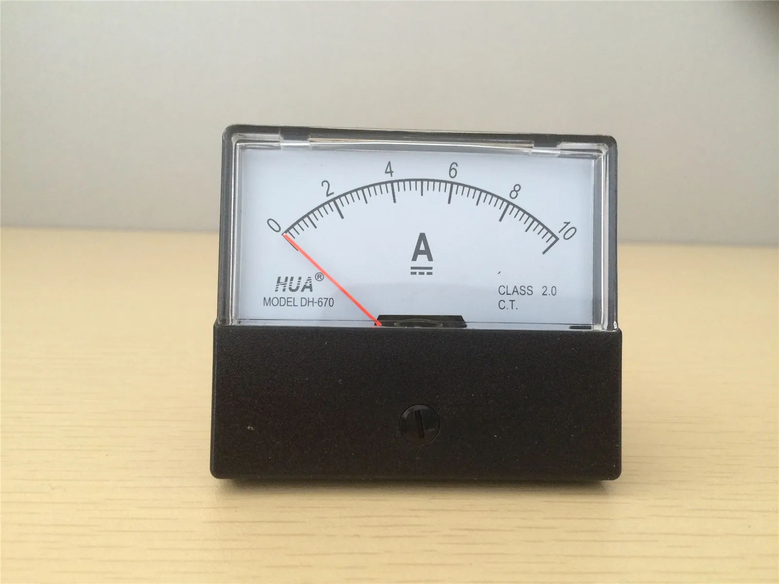 DH-670 5A 10A 20A 30A 50A 100A 200A 500ADC Analog Amp Panel Meter Current Ammeter