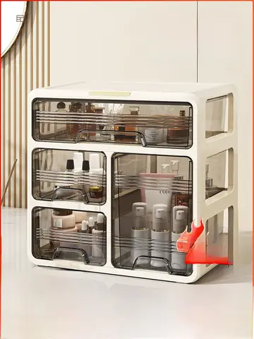 수납함 치아형 수납함 화장품 분할 슬라이더 화장품 마스크 수납함 화장품 수납함 화장품 저장함 화장품 보관함 수납함 Best5