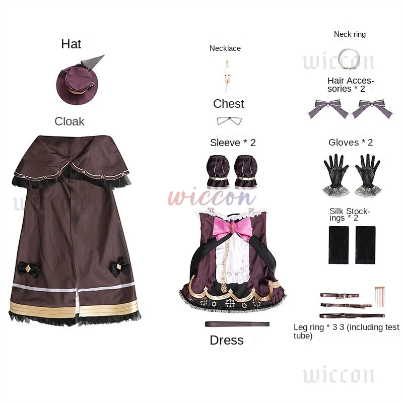 Ace Taffy Cosplay Costume VTuber Hololive Anime Women Sexy Dress Cloak Uniform Role Play Clothing Carnival Party Suit 2024 New