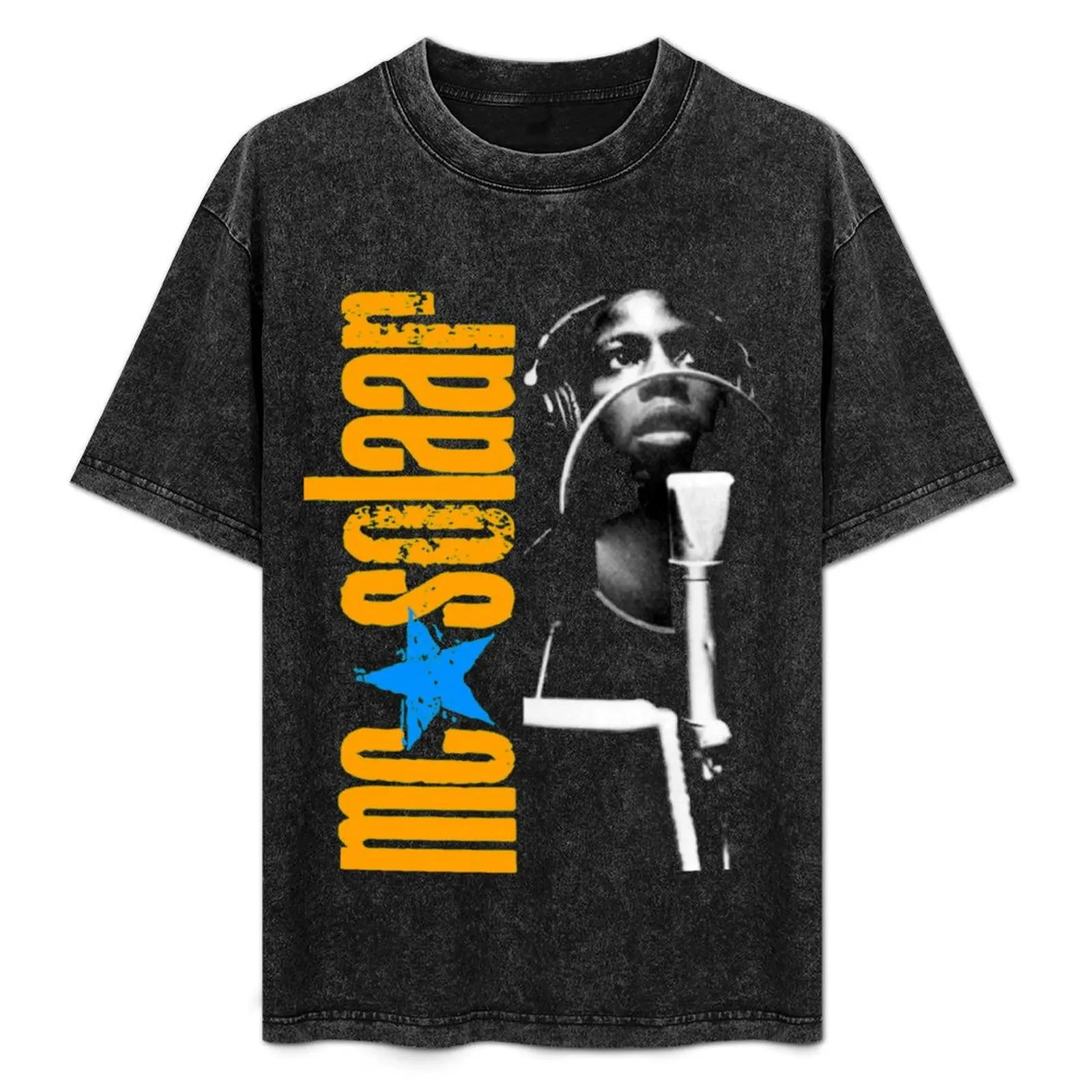 Mc Solaar T-Shirt Plus Size Simple Casual Top