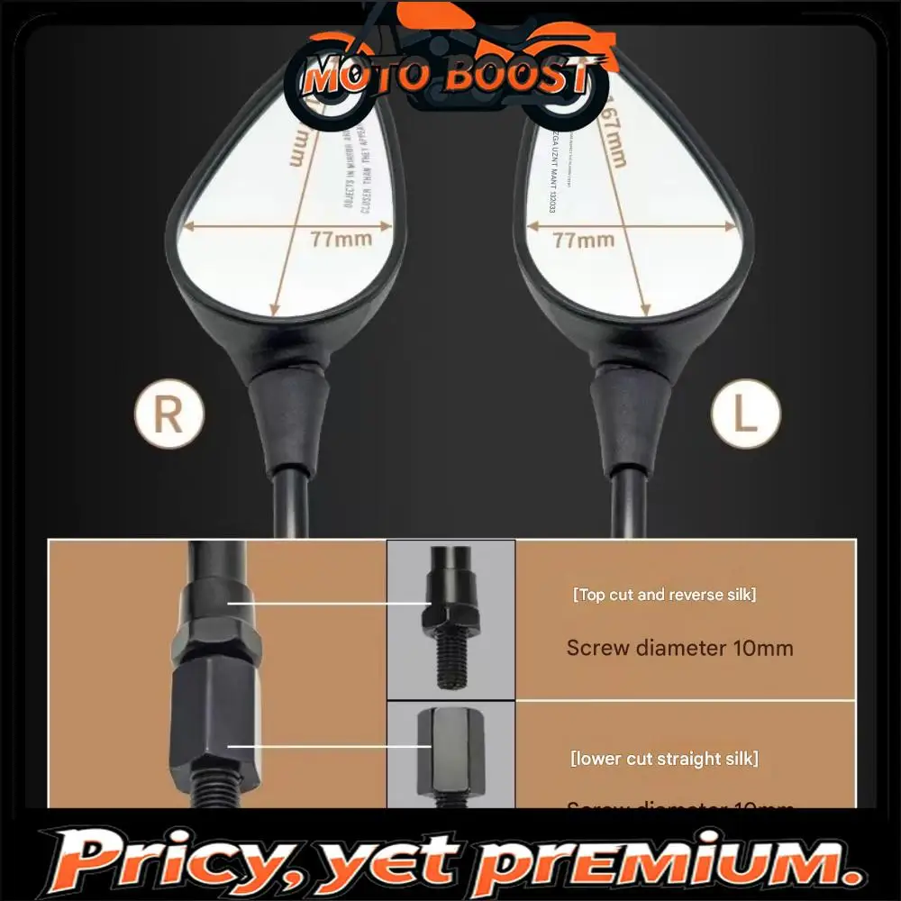 

【Premium quality】Genuine motorcycle rearview mirror/side mirror parts for Benelli 752S 502C