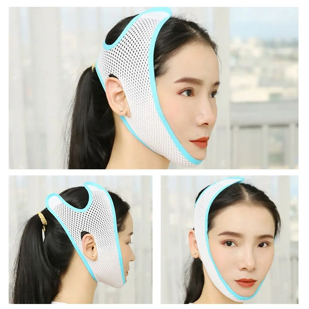 Delicate V-Line Lift-Up Verminderen Dubbele Kin Schoonheidstools Gezichtsmassageapparaat Gezicht Afslankende Bandage Face-Lift Riem