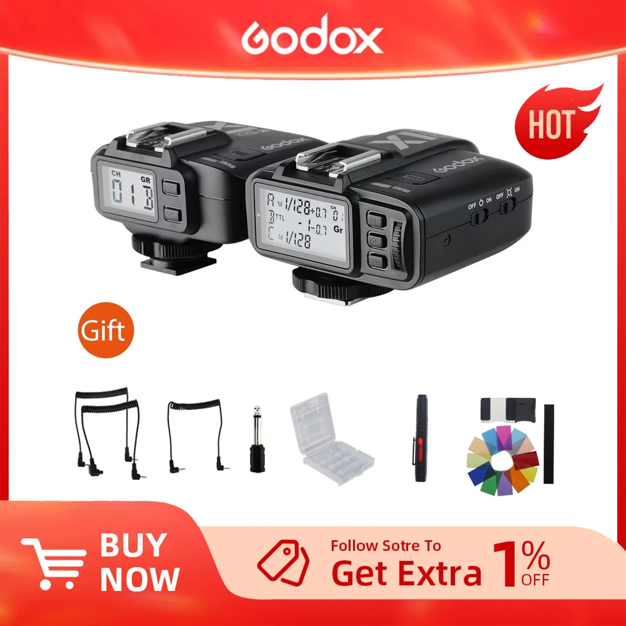 Godox X1C E-TTL 2.4…
