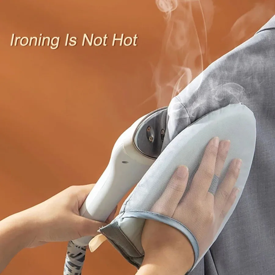 Handheld Ironing Heat Resistant Glove Mini Anti-scald Iron Pad Cover Gloves Stain Garment Steamer Accessories for Clothes