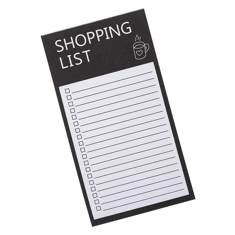 

Magnetic Notepad Magnets List Pads for Refrigerator Shopping Notepads Fridge Memo Grocery Planner Paper Mall Office Planning