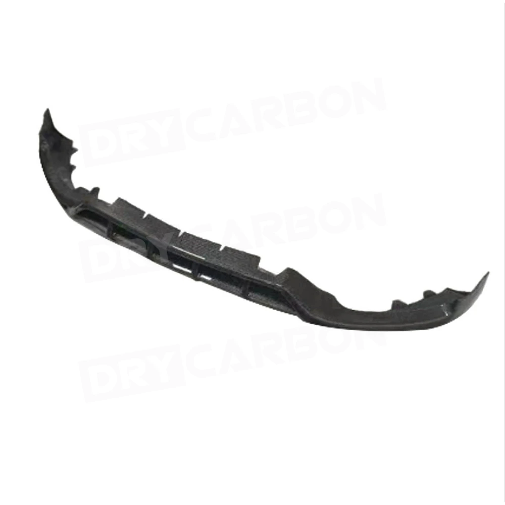 Dry Carbon Fiber Body Kits Front Bumper Lip Chin Spoiler for Benz GLC63 AMG SUV 2020-2022 FRP Front Bumper Lip Spoiler