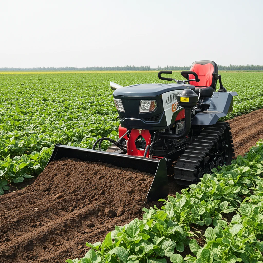 

Customize 50hp Crawler Farm Tractor With Multiple Working Implements