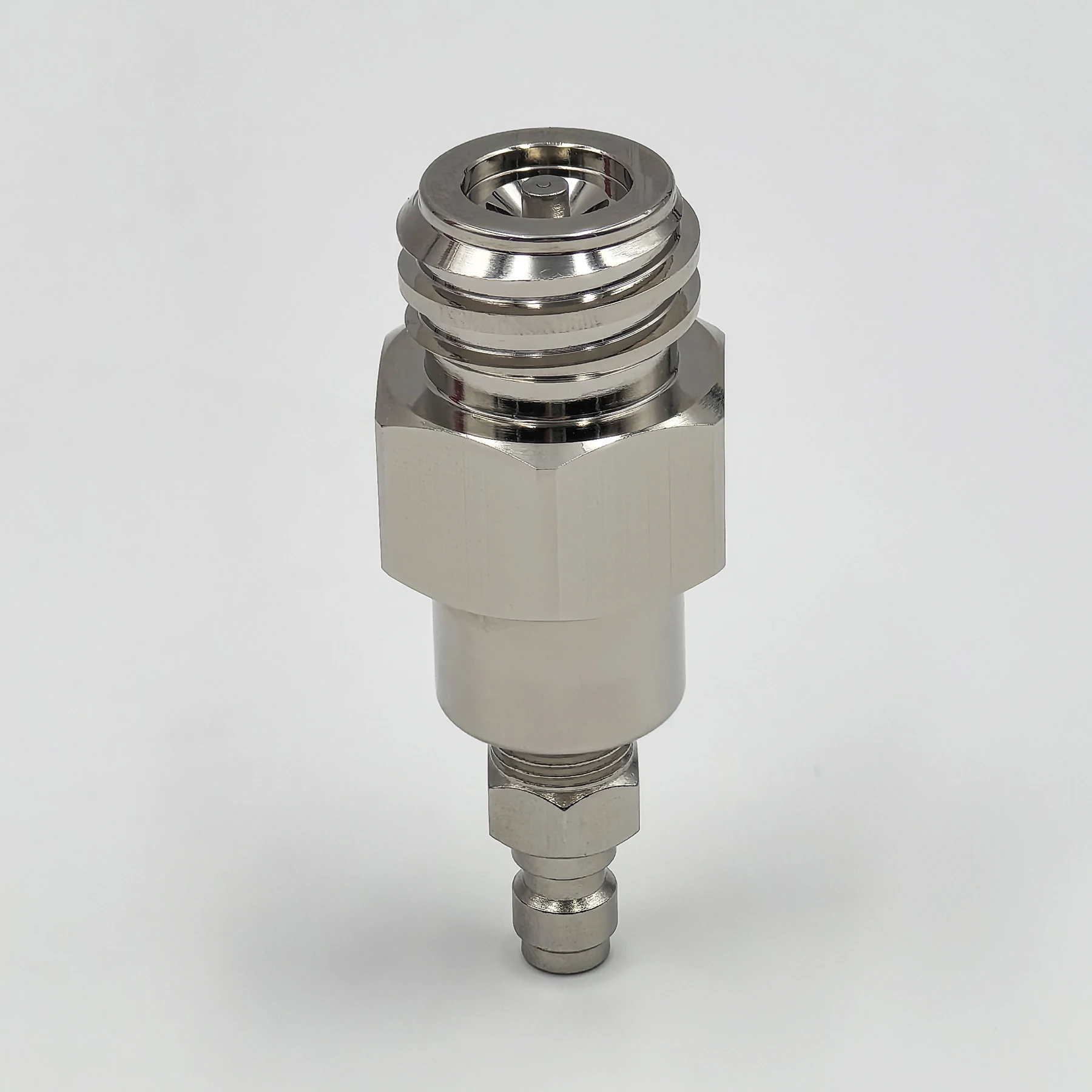 New Adapter for Soda Water Machine Maker to External Co2 Tank Bottle Adaptor Quick Disconnect Connector TR21-4