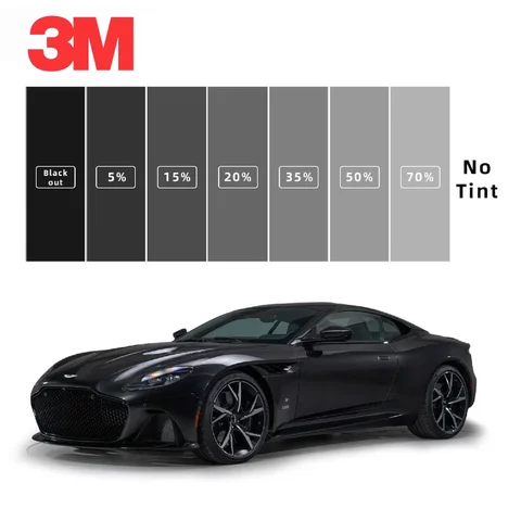3M 자동차 창문 프라이버시 틴트 필름 자동차 비닐 안티 룩 글라스 스티커 필름 세라믹 여름 태양 UV 보호 미러 필름