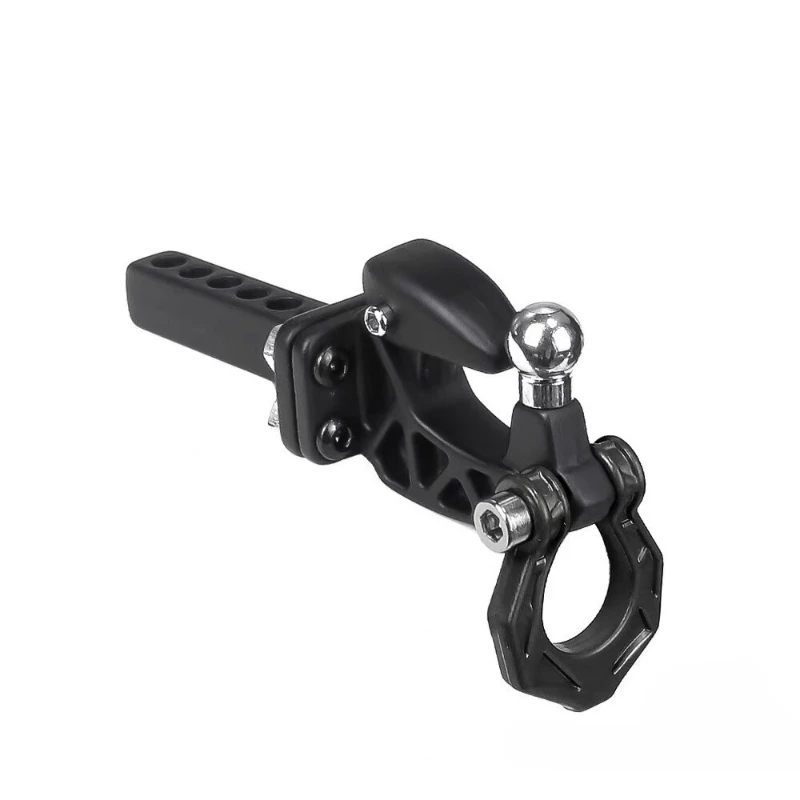 Crochet de remorque en métal, modèle de Simulation pour voiture sur chenilles 1/10 1/8 RC Traxxas TRX4 SCX10 RC4WD D90 K10 TF2 TRX6 MK07 Tank 300 Wrangler