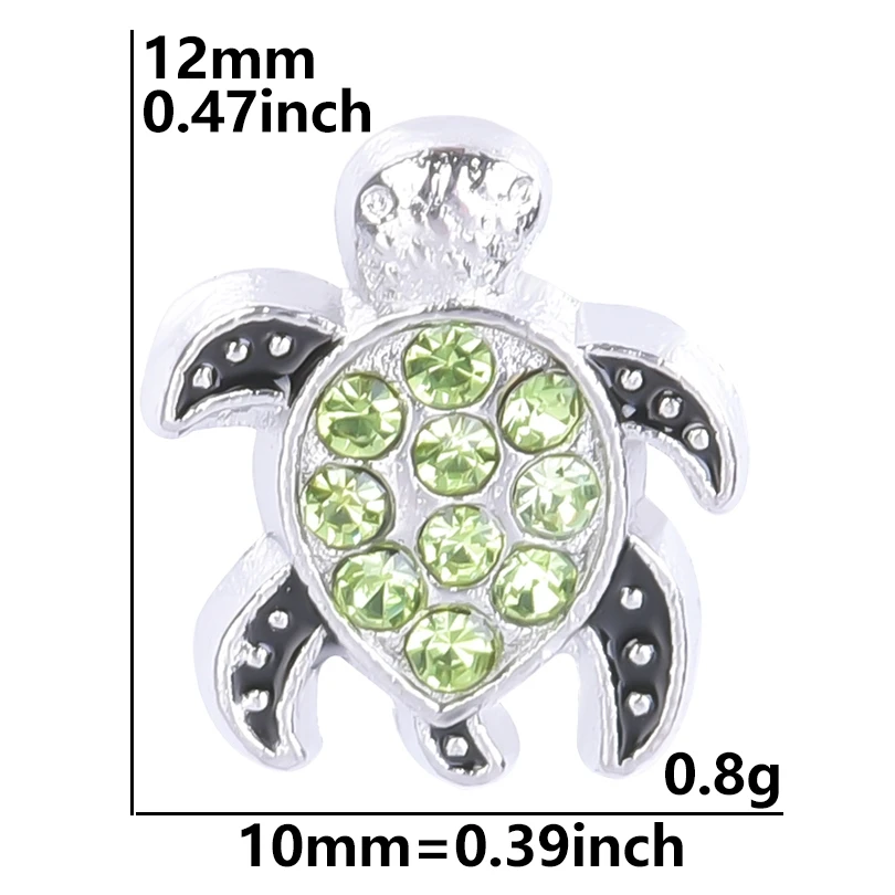 10-45Pcs/Lot Fashion Mini Heart Flower Fruit Animal Floating Charms for Living Memory Locket Fit Glass Relicario Locket Jewelry