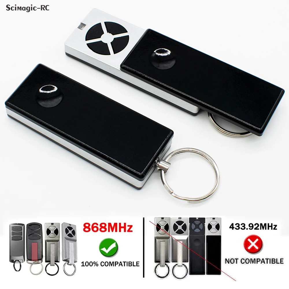 1/2/3 ชิ้น สำหรับ Chamberlain LiftMaster TX4RUNI TX2REV TX4REV TX4REVf TX4EVf 868mhz 4 ช่องสัญญาณ 868 MHz รีโมทควบคุมประตูโรงรถแบบ Rolling Code