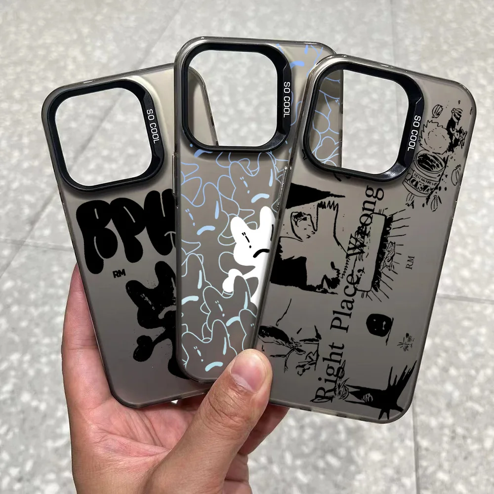 Чехол для телефона RM RPWP для Xiaomi Redmi 14C 13C 12C 13 12 10 A1 A2 A3 9T 9A K60 K40 4G 5G, матовая задняя крышка с защитой от падения