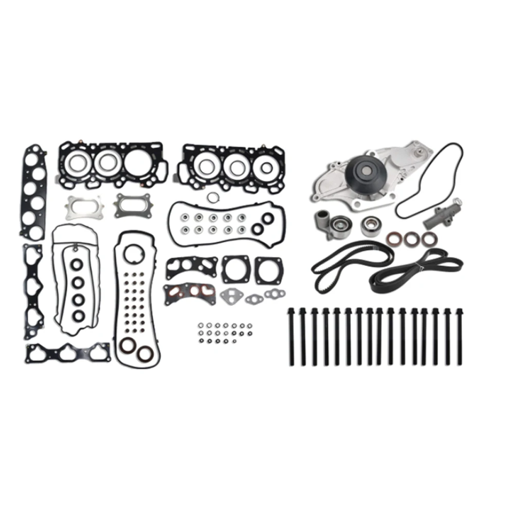 Engine Parts Timing Belt & Water Pump & Head Gasket Bolts Set Fit 3.5 L J35Z2 For Honda Accord Ridgeline Odyssey 3.5L V6 GAS