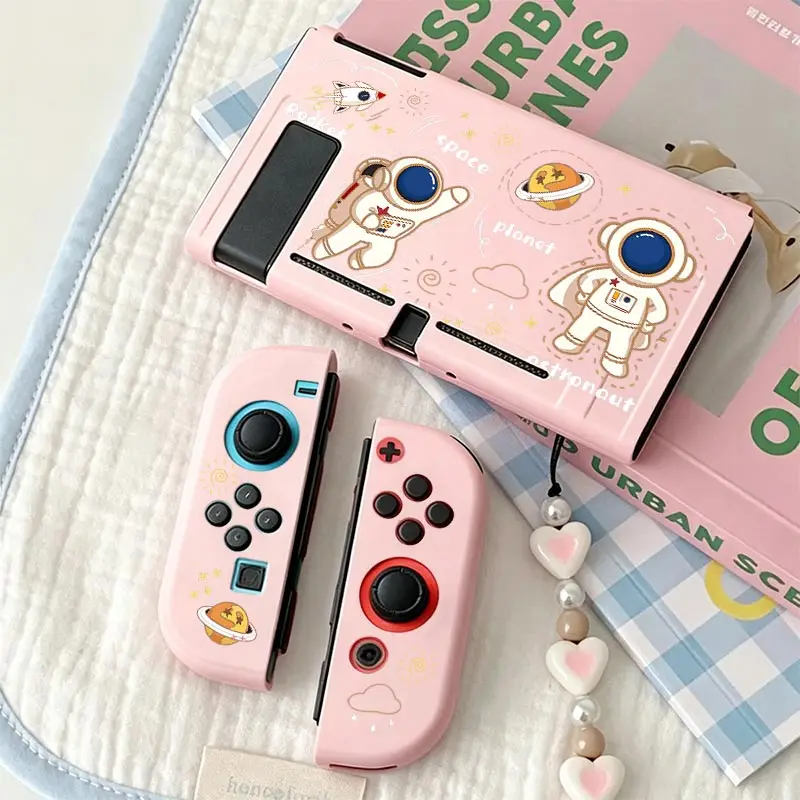 Ultra-slim Shock-absorbing Case Anti-Scratch Shell Protector for Nintendo Switch NS Game Console TPU Split Protective Case