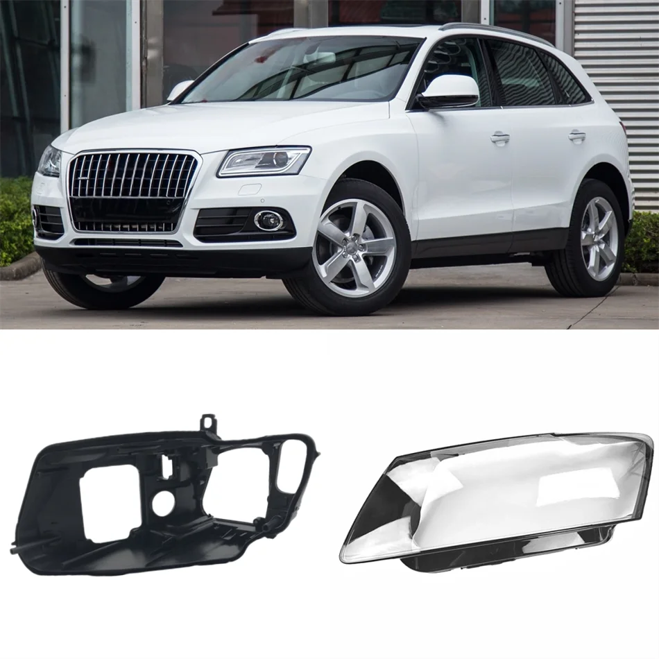 

Для Audi Q5 2013 2014 2015 2016 2017 запасные части для салона автомобиля, линза передней лампы, основание фары